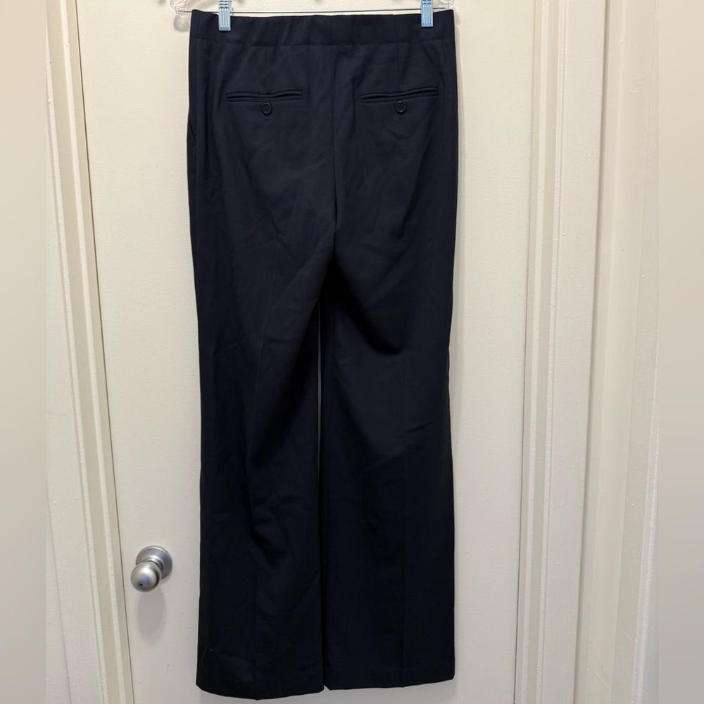 Theory Black Wide Leg Pants - Picture 5 of 9